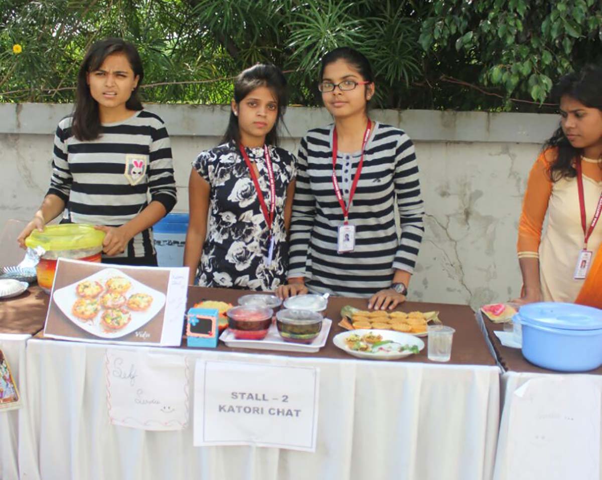 Food Stalls By Students ISBA Institute Of Professional Studies